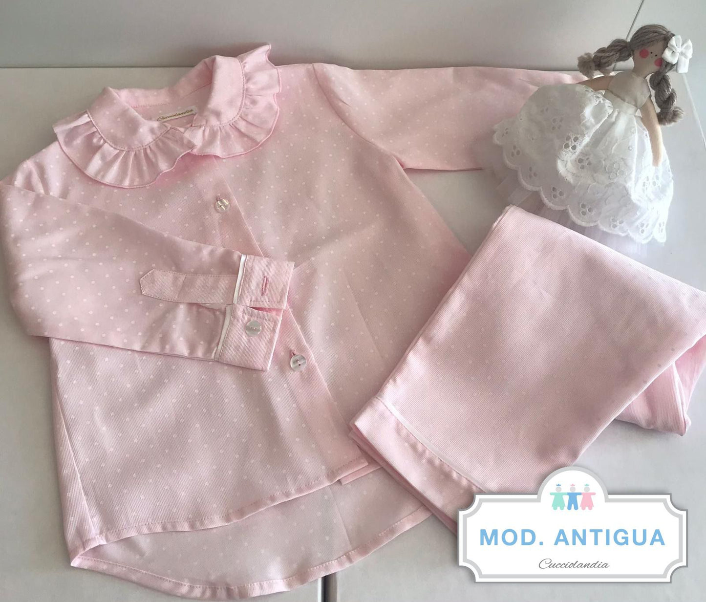 Pigiama Esclusivo Modello Antigua - Lino